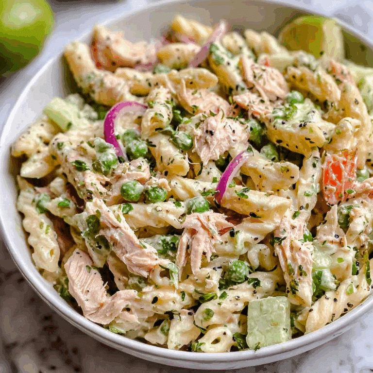 Summer Tuna Pasta Salad