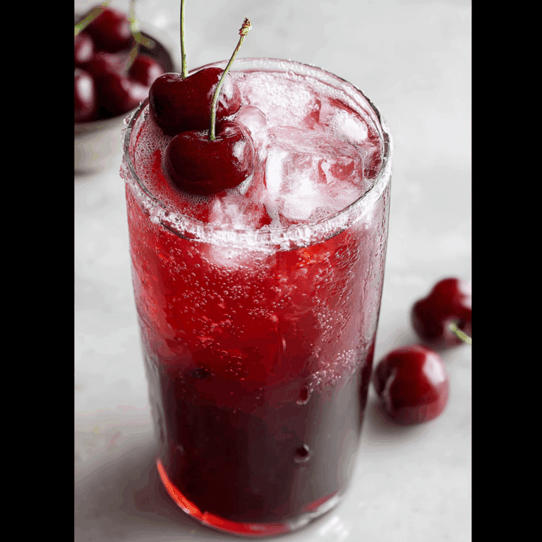 Tart Cherry Sleepytime Mocktail