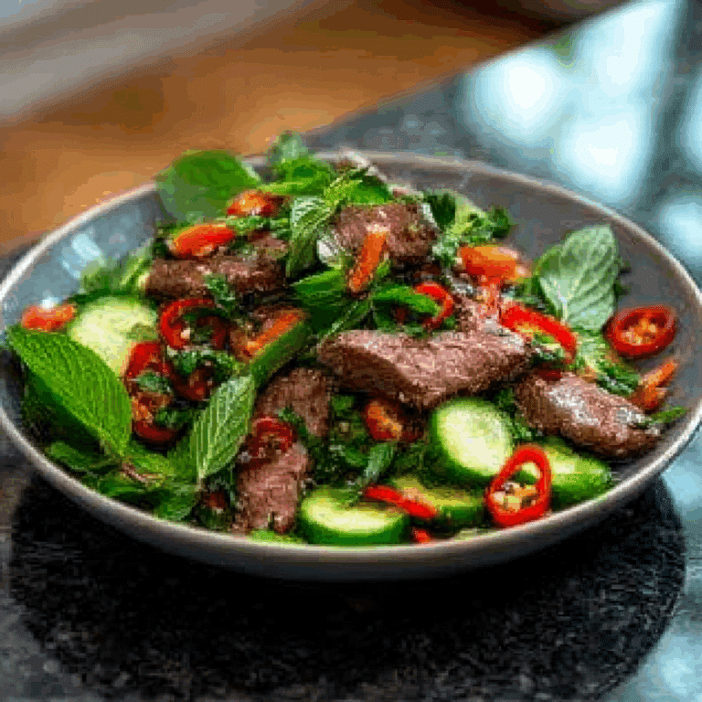 Thai Beef Salad with Fresh Herbs
