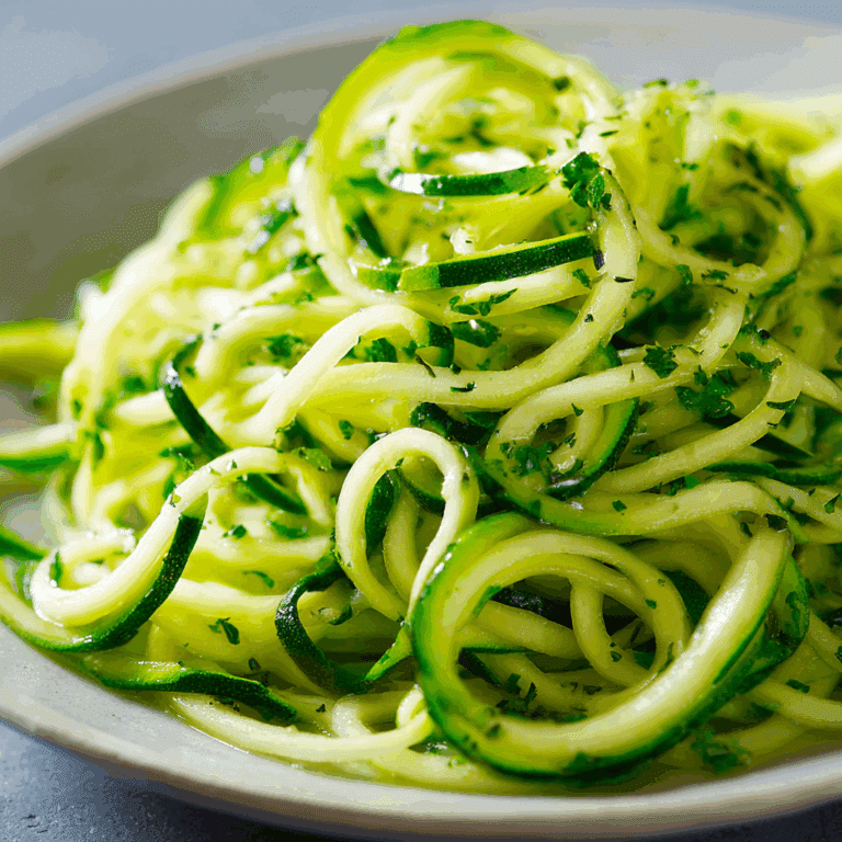 Zucchini Noodles