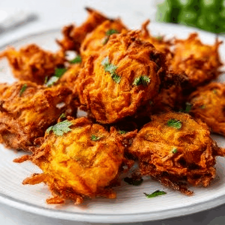 Air Fryer Onion Bhajis
