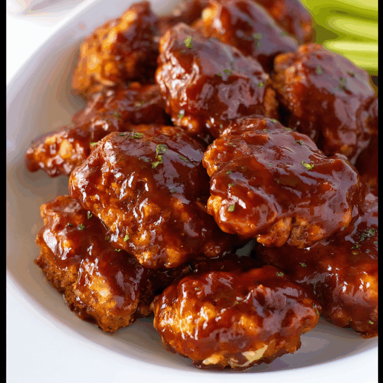 Baked Honey BBQ Chicken Bites