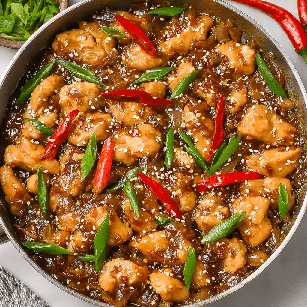 Black Pepper Chicken Stir-Fry