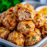 Cheesy Sausage Bites