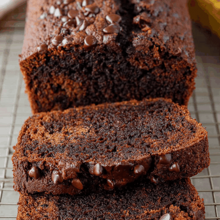 Chocolate Banana Bread