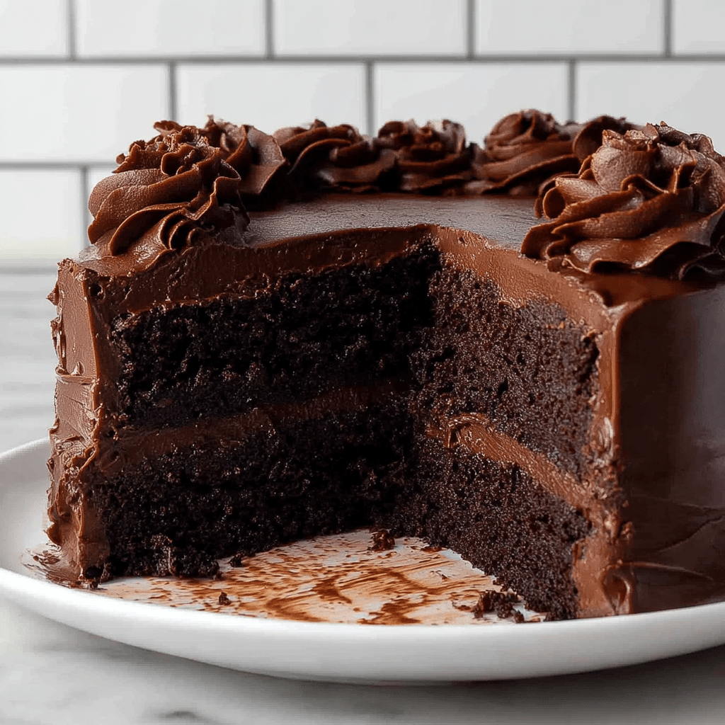Chocolate Fudge Cake