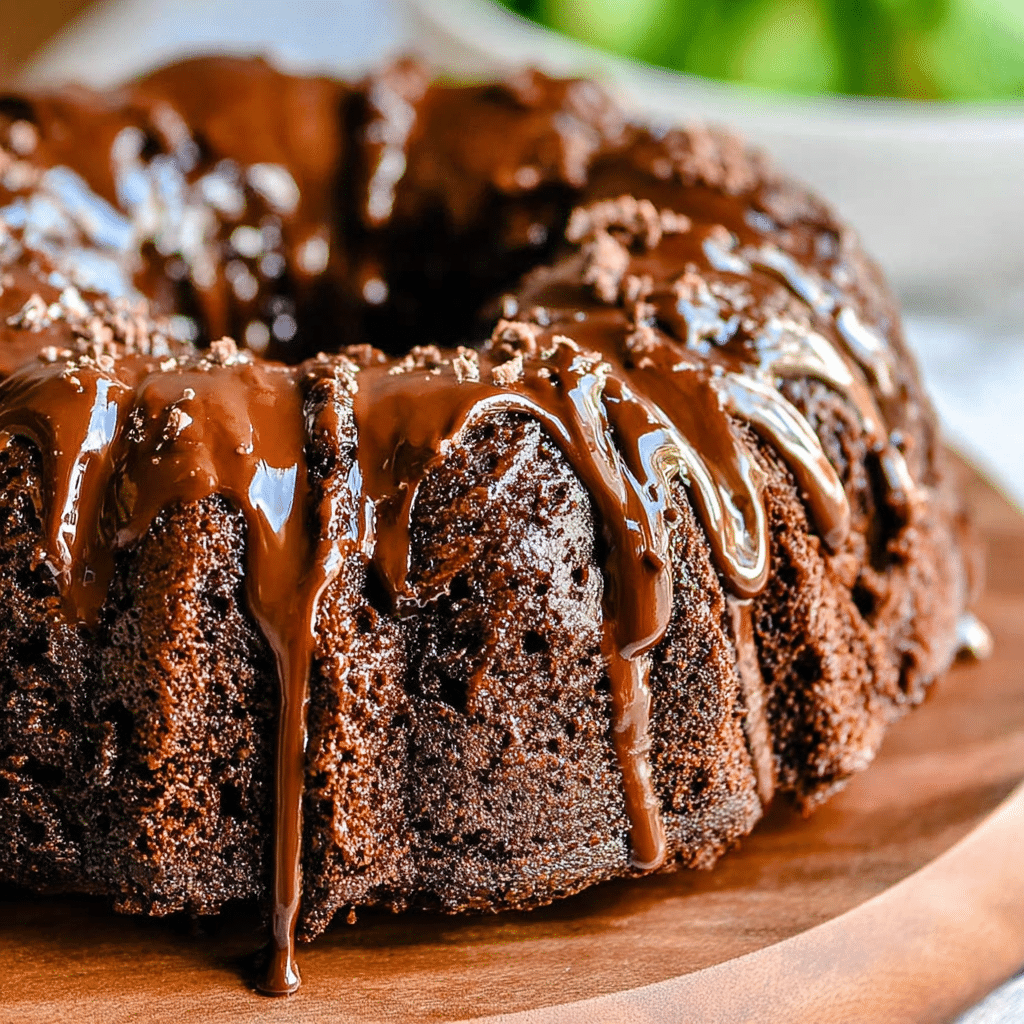 Chocolate Zucchini Bundt Cake