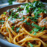 Cowboy Butter Chicken Linguine