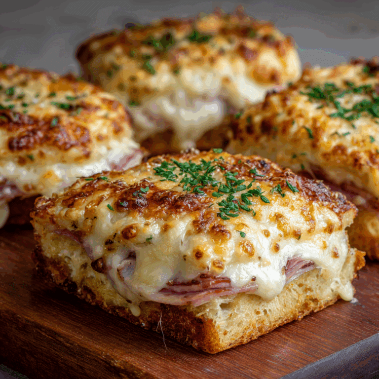 Croque Monsieur Puffs