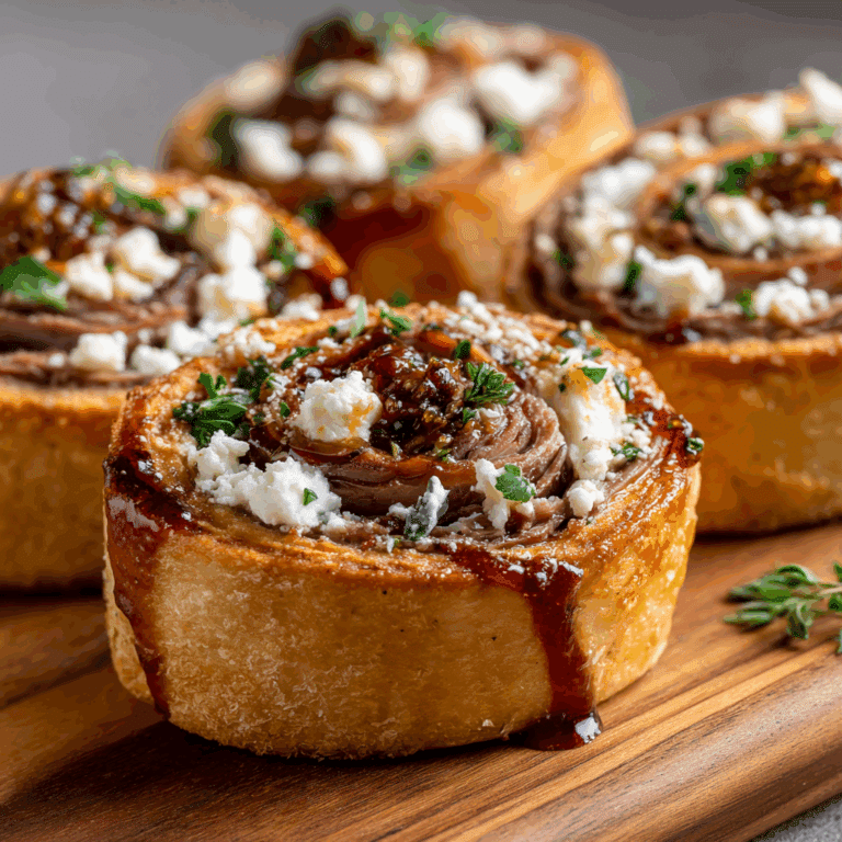 Easy French Dip Pinwheels