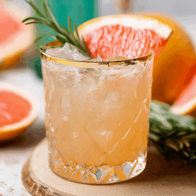 Grapefruit Rosemary Paloma