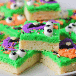 Halloween Sugar Cookie Bars