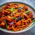 Kung Pao Chicken Noodles