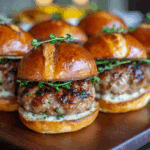 Maple Sausage Sliders