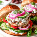 Mediterranean Turkey Burgers