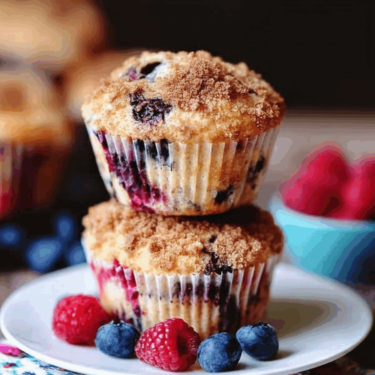 Mixed Berry Muffins
