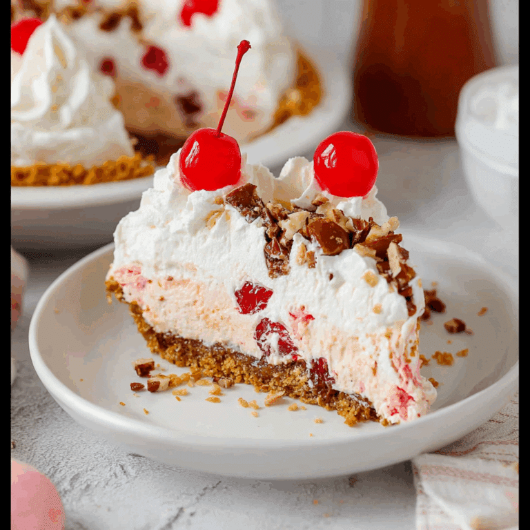 No-Bake Millionaire Pie