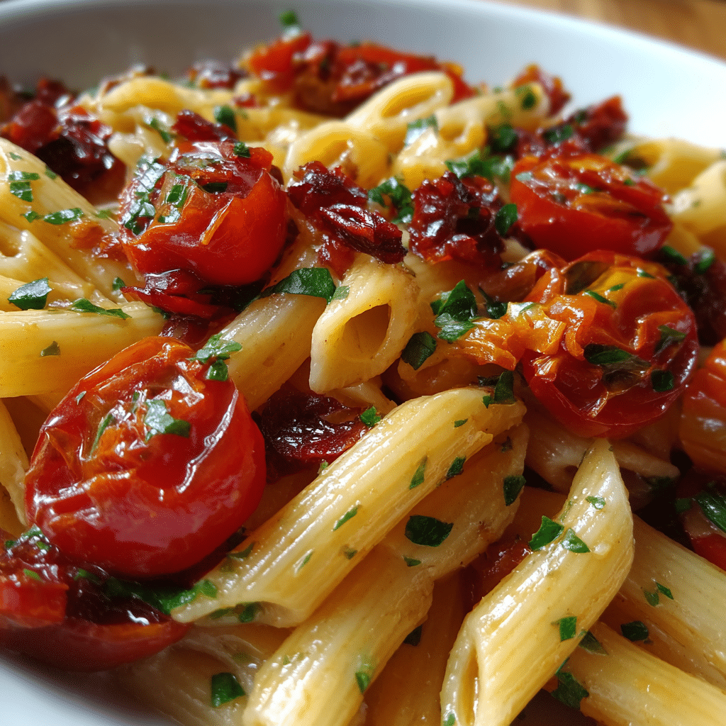 Pasta with Cherry Tomato & XO Sauce