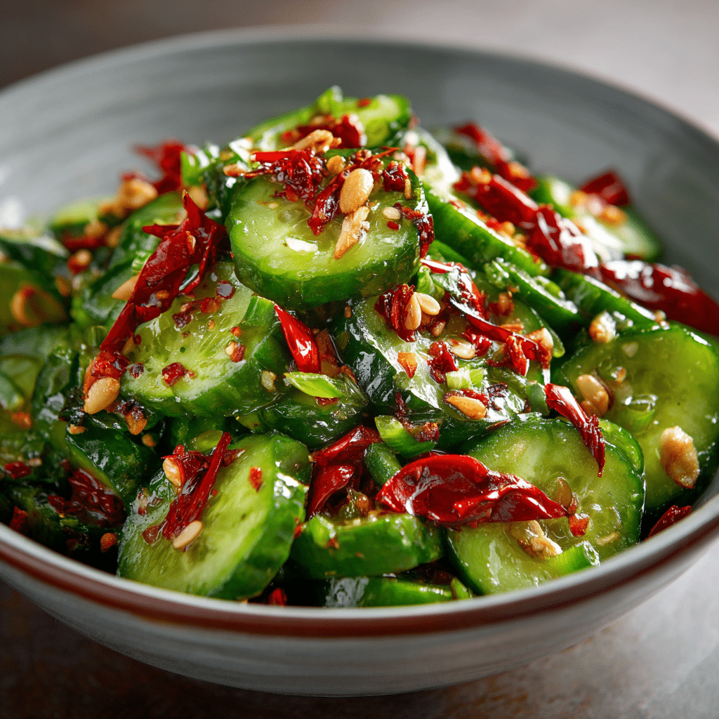 Sichuan Cucumber Salad