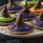 Witch Hat Halloween Cookies