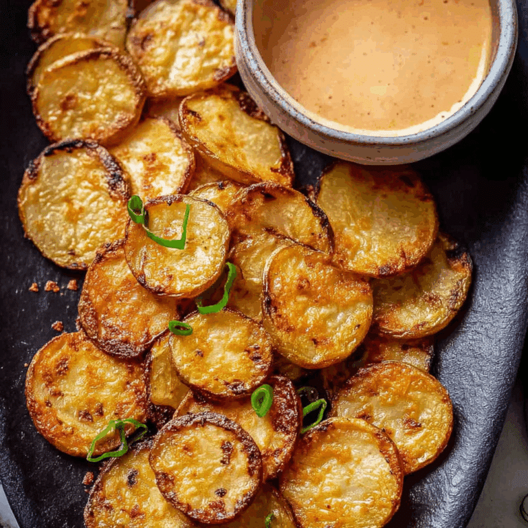 Air Fryer Sliced Potatoes