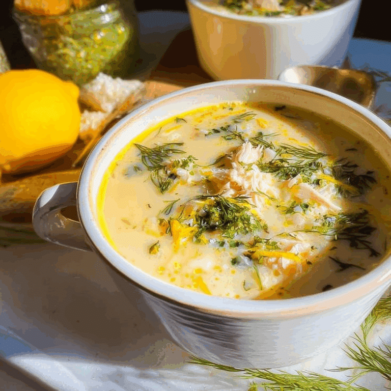 Avgolemono Soup: Greek Healing Soup