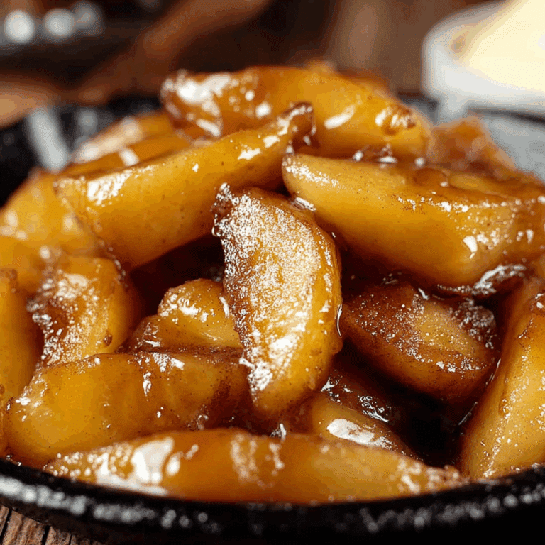 Buttermilk Fried Apples with Homemade Crème Anglaise and Salted Caramel