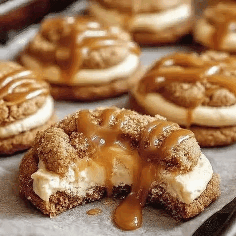 Caramel Cheesecake Cookies