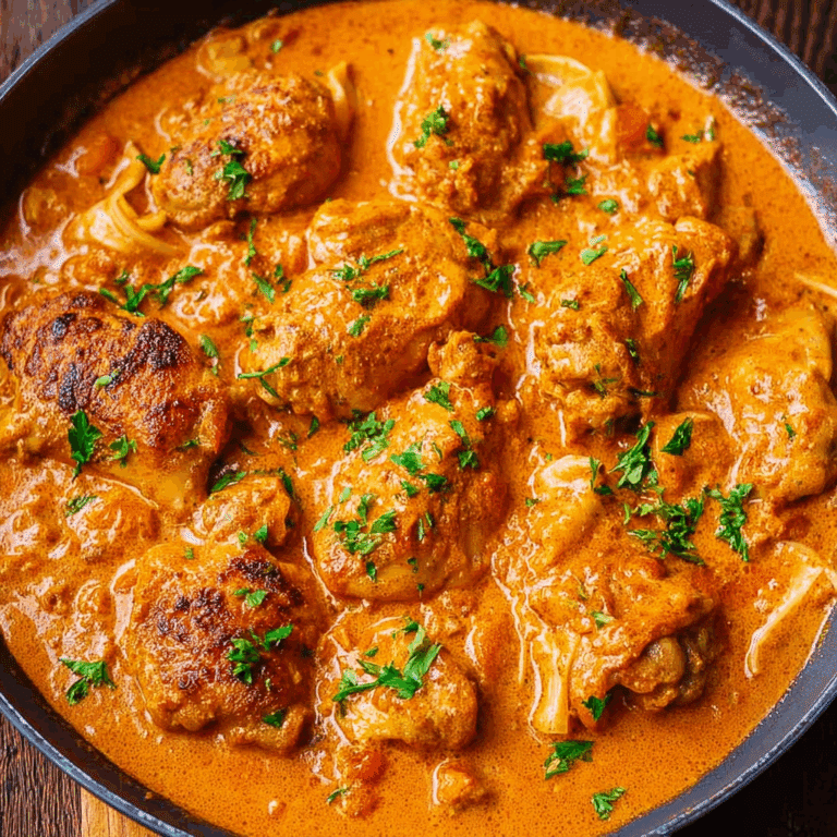 Chicken Paprikash