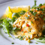Crab-Stuffed Flounder