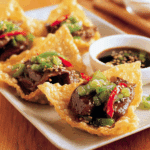 Crispy Fried Beef Wontons Recipe