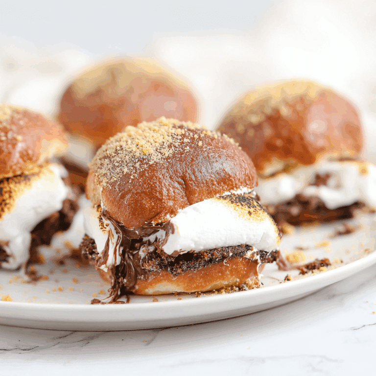 Dubai Chocolate S’mores Sliders