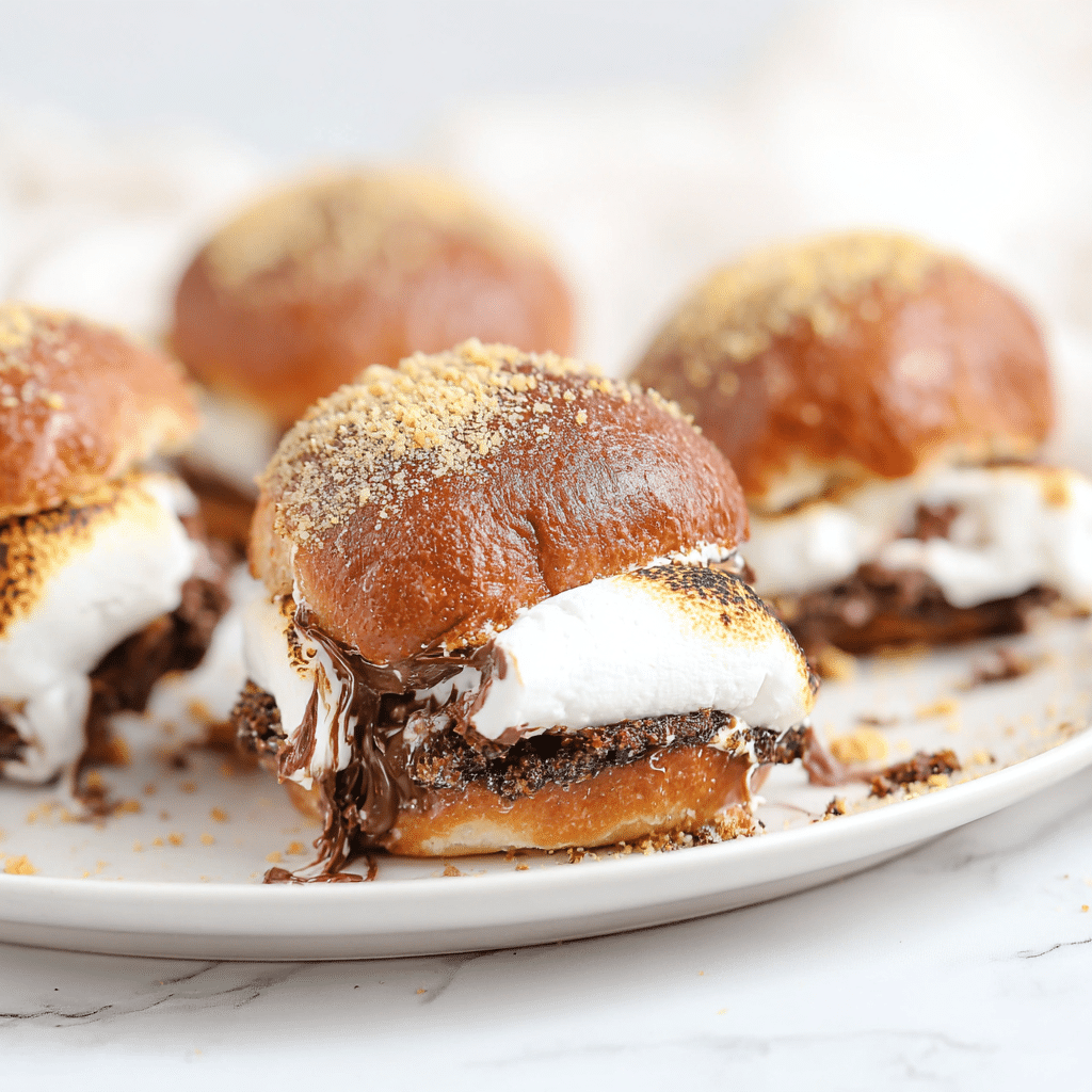 Dubai Chocolate S’mores Sliders