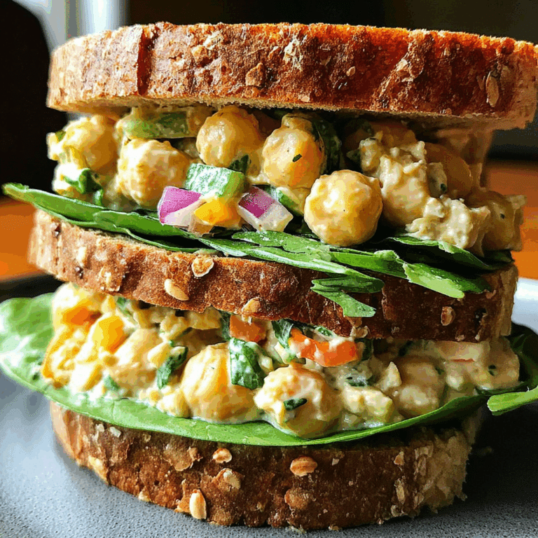 Grilled Chickpea Salad Sandwich