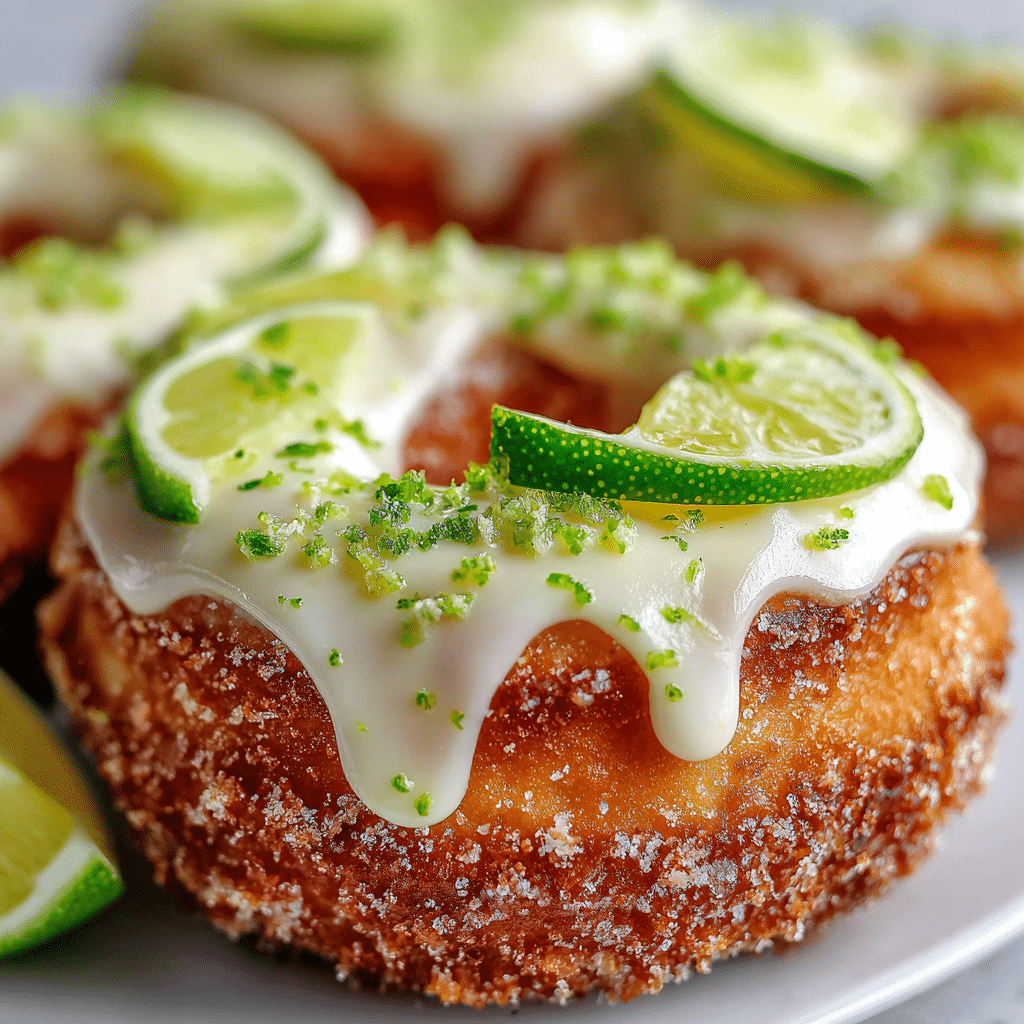 Key Lime Pie Donuts