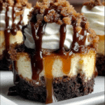 Loaded Brownie Cheesecake Dessert