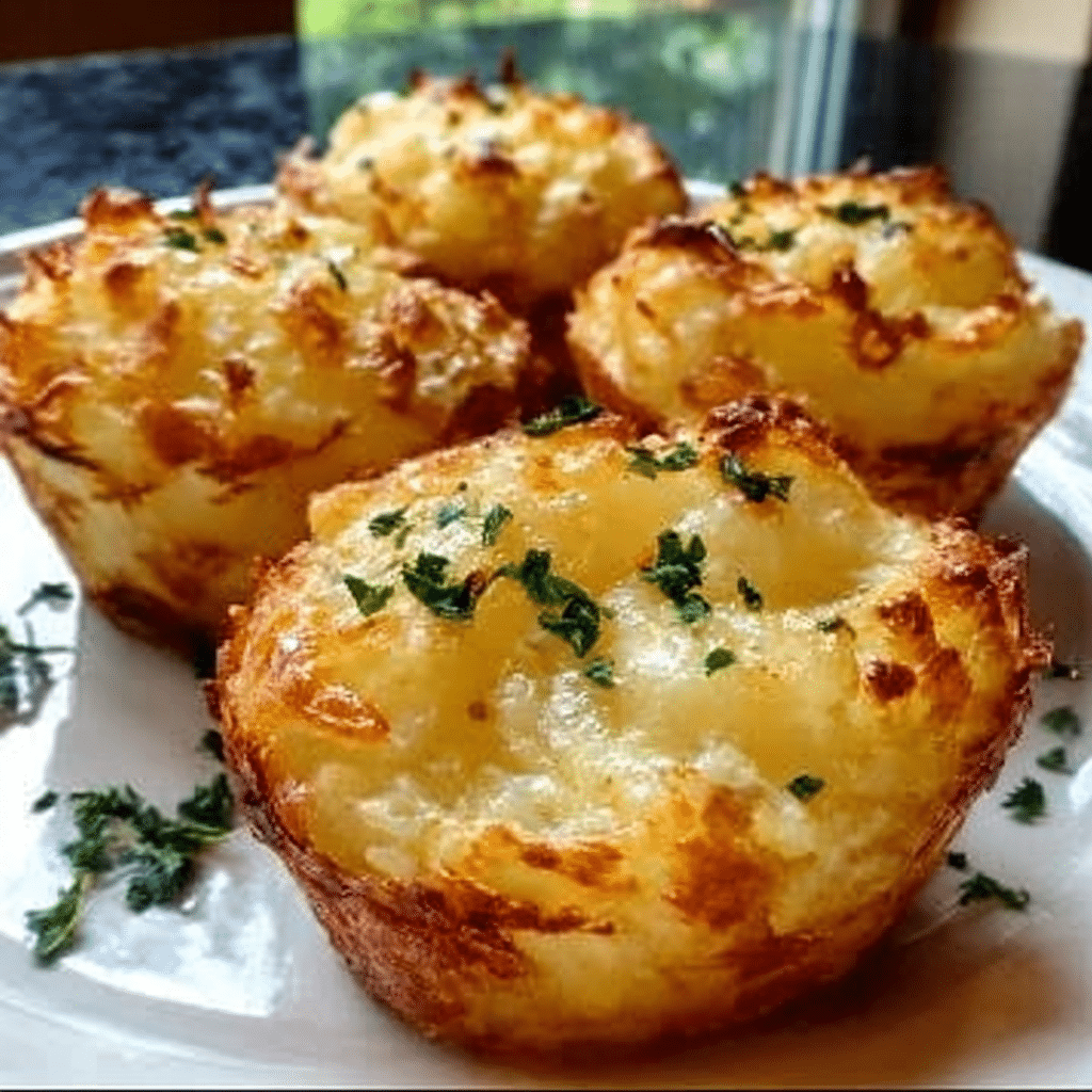 Mashed Potato Cheese Puffs