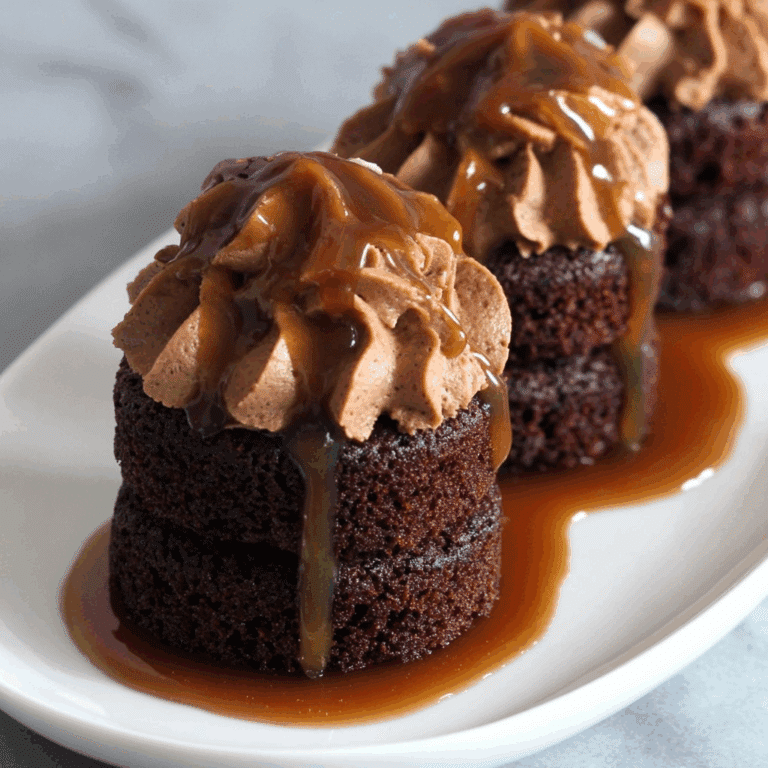 Mini Chocolate Cakes