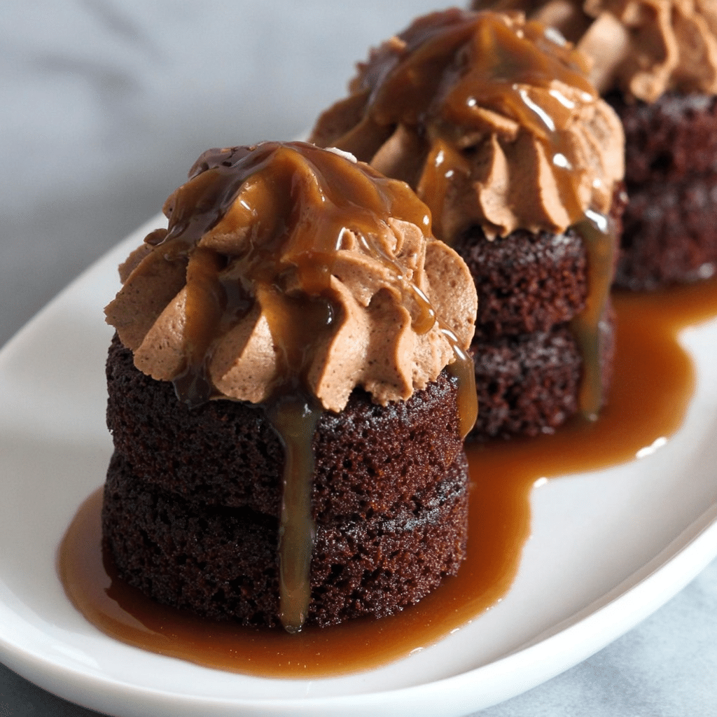 Mini Chocolate Cakes