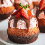 Mini Strawberry Chocolate Cake Recipe