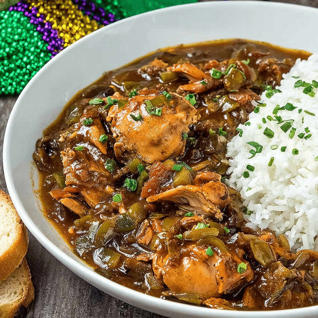New Orleans-Style Stewed Chicken