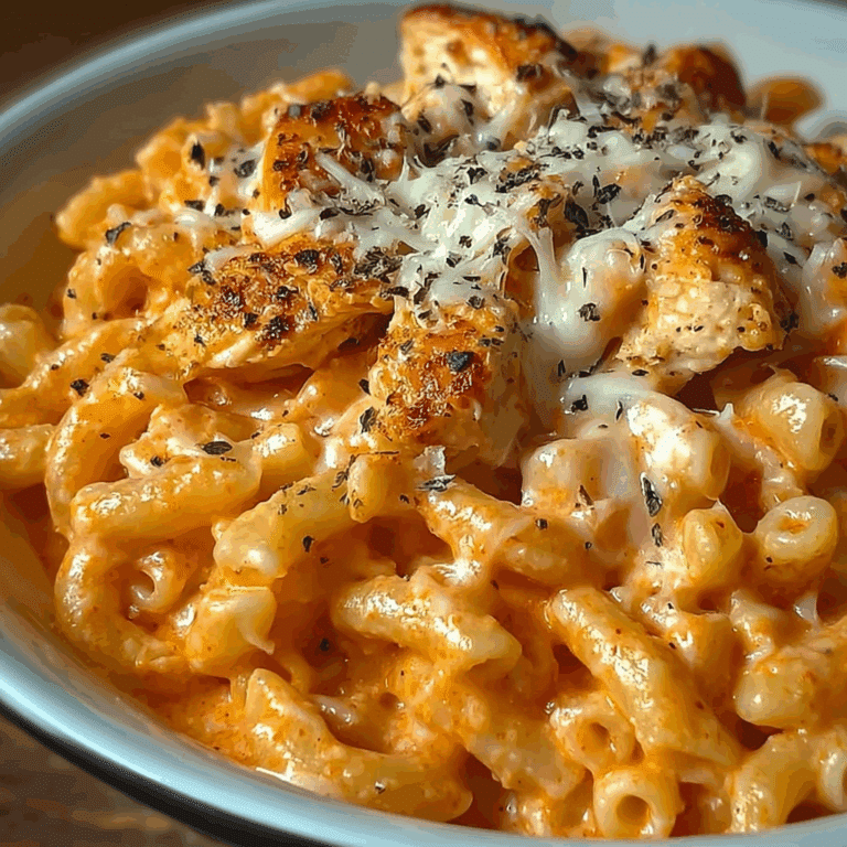 One-Pot Chicken Parmesan Mac & Cheese