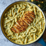 One Pot Creamy Pesto Sauce Pasta