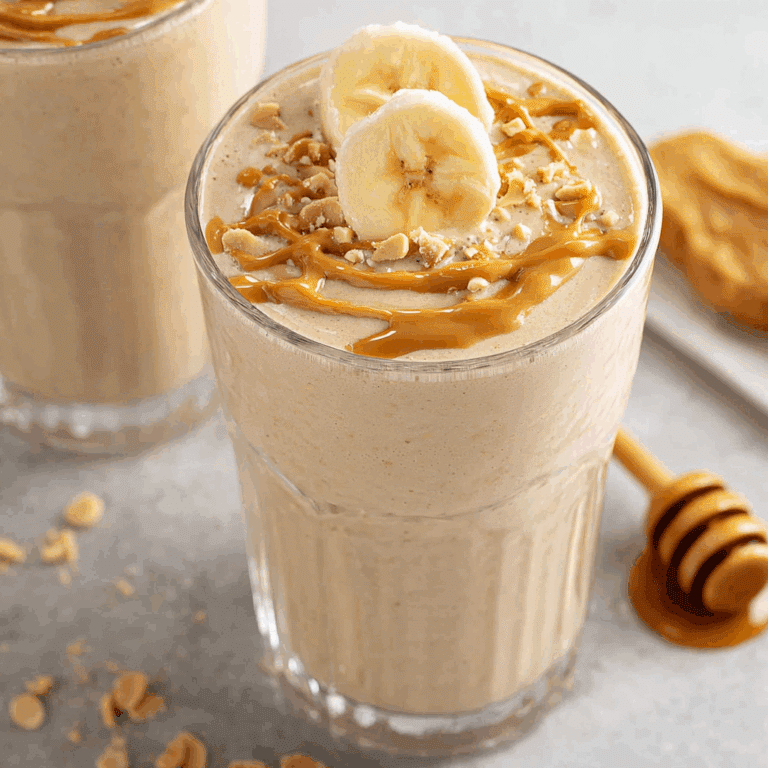 Peanut Butter Banana Smoothie