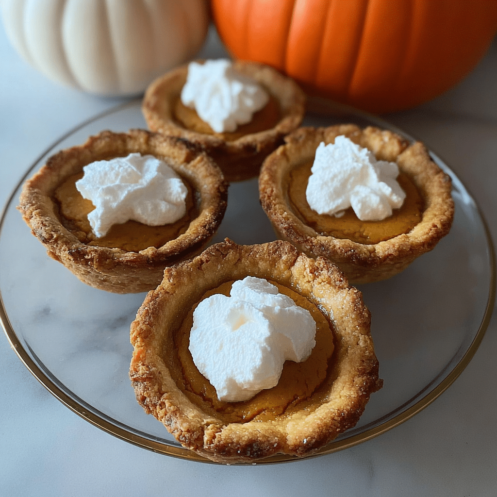 Pumpkin Pie Egg Tarts