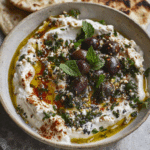 Sizzling Achaari Labneh Dip
