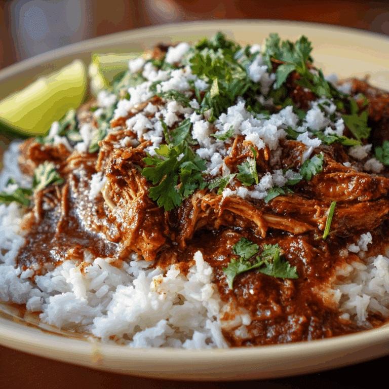 Slow Cooker Chicken Mole