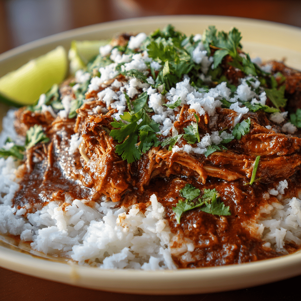 Slow Cooker Chicken Mole