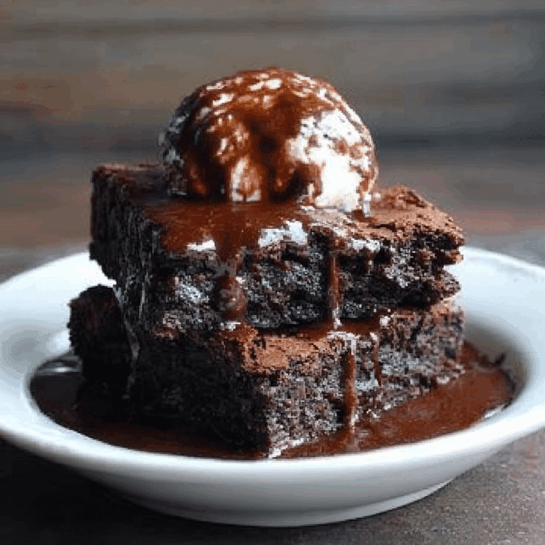 Slow Cooker Hot Fudge Brownies
