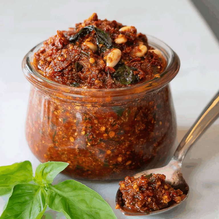 Sun Dried Tomato Pesto
